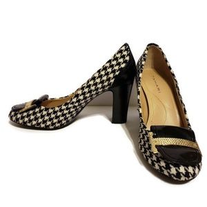 Tahari Women's Lucy Houndstooth, 7M